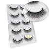 3/5 Pairs 3D Faux Mink Hair Soft Eyelashes Natural Thick Long False Eyelashes Dramatic Fake Lashes Handmade Eyelashes Faux Cils