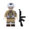 Военная серия Второй мировой войны - американские солдаты-тигры, персонажи, строительные блоки, игрушки