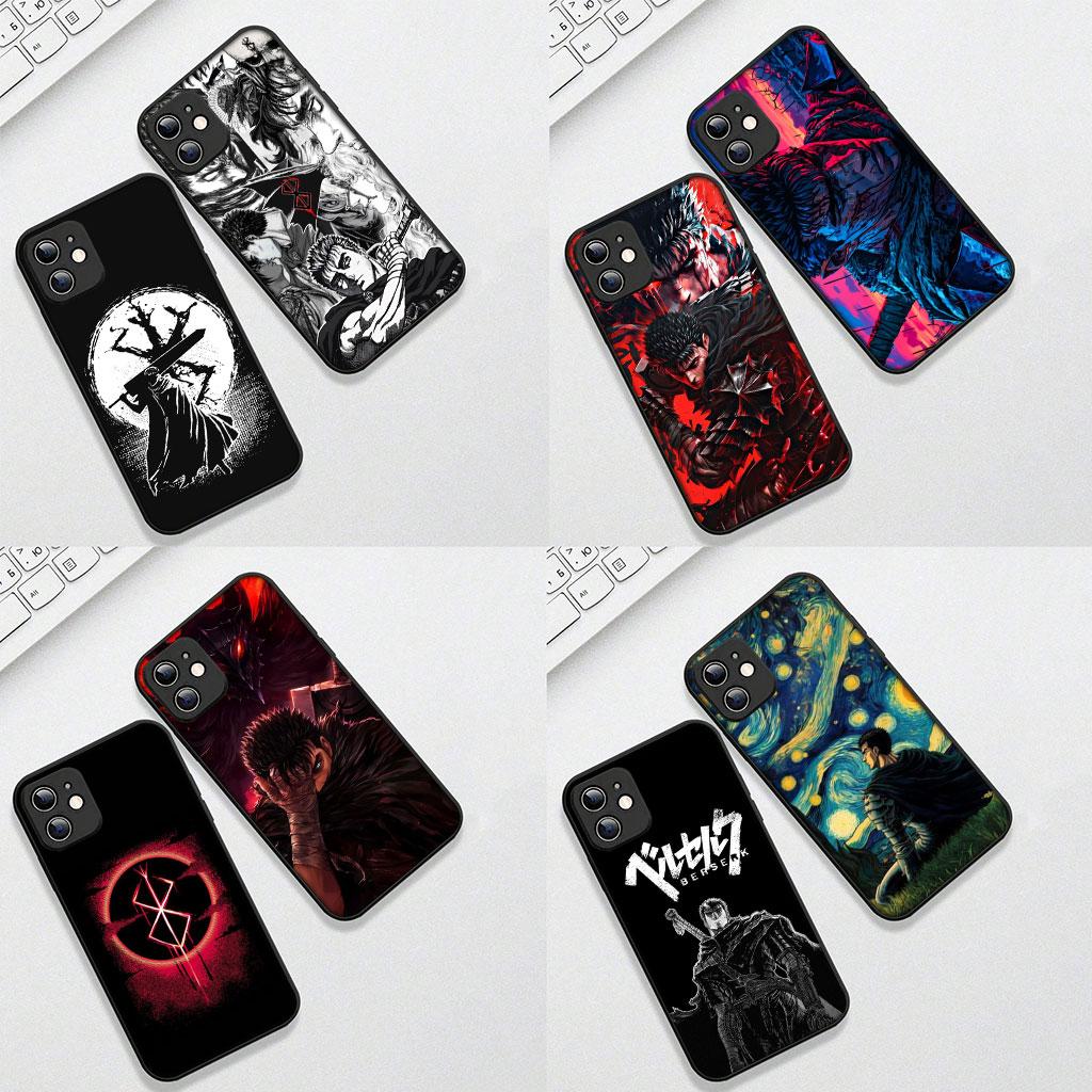 Comics Berserks Anime Guts for Motorola Moto G86 G57 G67 G54 G24 G15 Power G13 G14 G34 G35 G45 G60 G53 G55 G64 G75 G72 Case