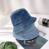 Женская и мужская повседневная джинсовая простая панама