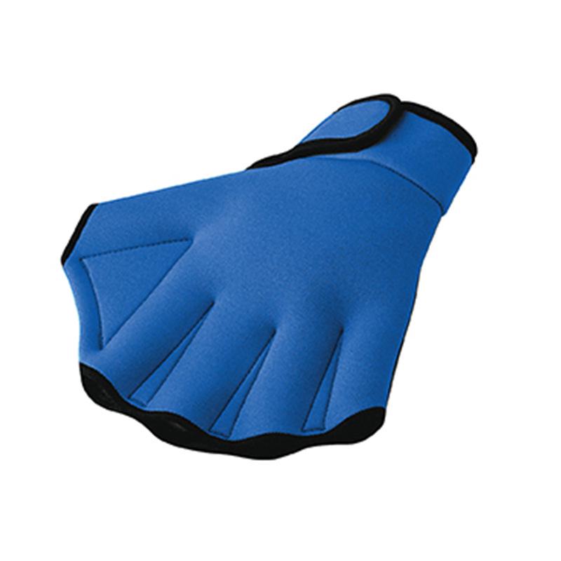 Neoprene Swim Training Hand Fins - Duck Feet Paddle Gloves