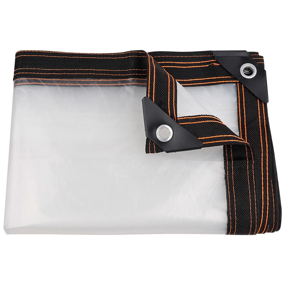 Прозрачный садовый брезент Лист Пленка Ткань ПЭ Дождестойкий Защита от солнца Навес Защита от заморозков Изоляционная пленка Чехол для навеса