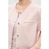 Qiu Shui Yi Ren Women's Chic Bubble Sleeve Jacket