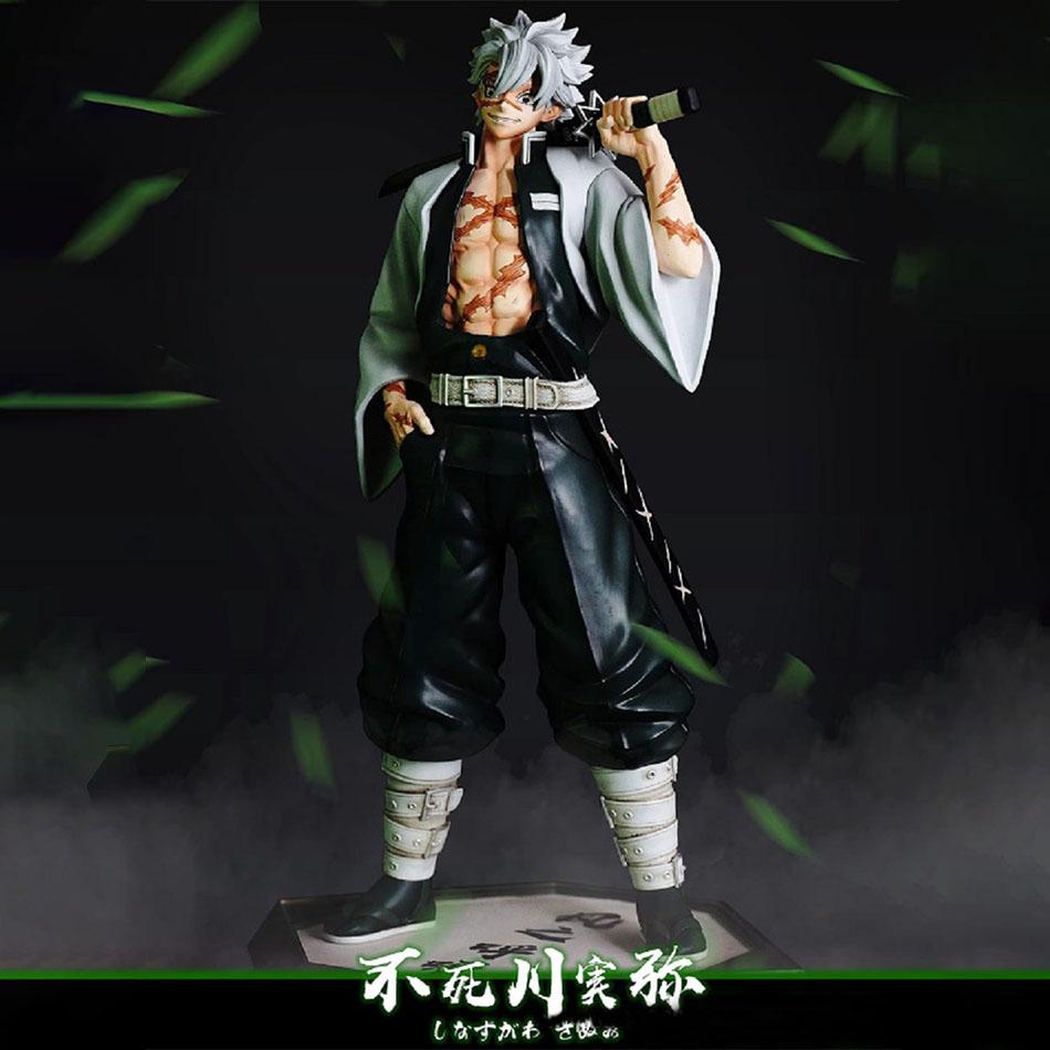 Убийца демонов: Фигурка Kimetsu no Yaiba Мудзан Кибуцудзи Танджиро Камадо 30 см Фигурка на шарнирах Модель из ПВХ Игрушка