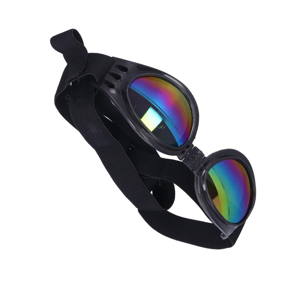 Солнцезащитные очки для домашних животных, летние складные очки для защиты от ультрафиолета для средних и крупных собак, черные