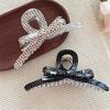 Polka Dot Acetate Bow Hair Claw Clip Large Size Plastic Shark Clips Sweet Elegant Women Hair Accessories