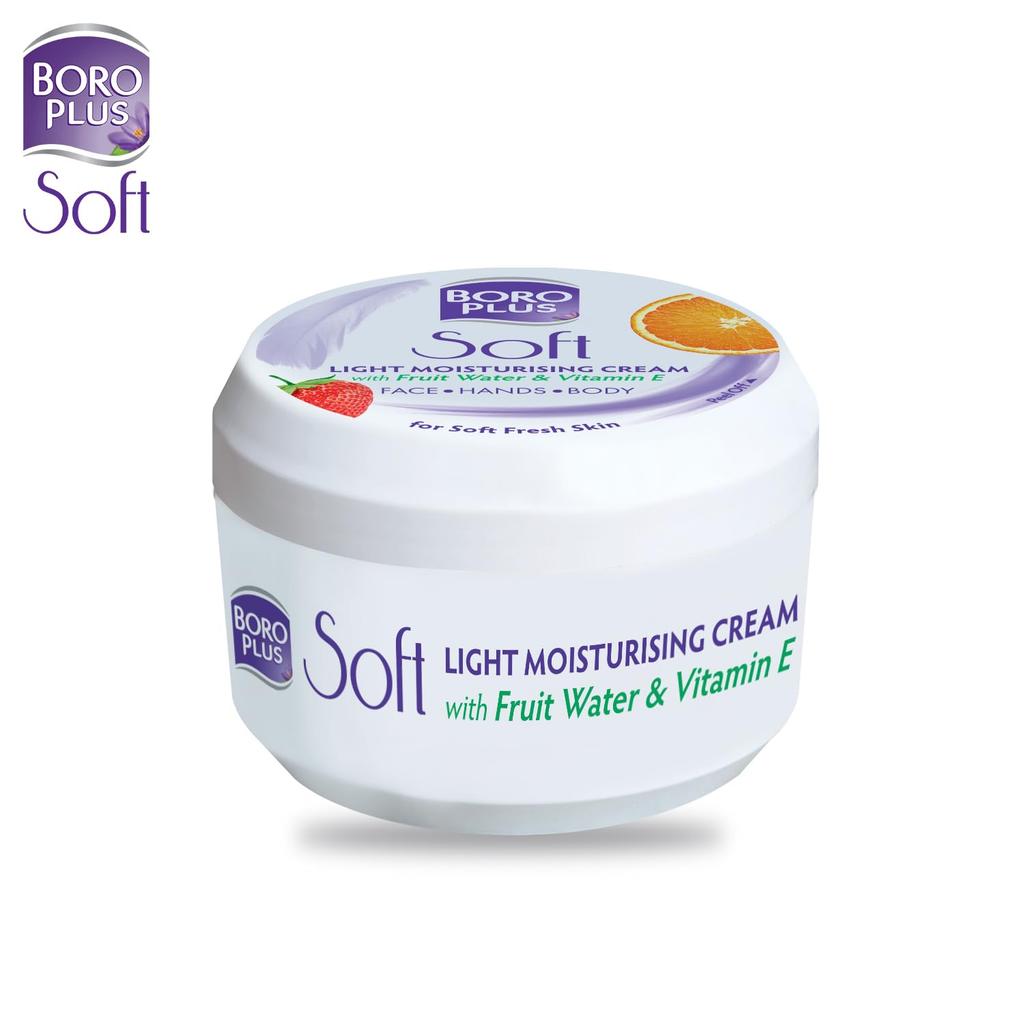 BoroPlus Легкий увлажняющий крем 200 мл Упаковка Унисекс 24-часовое увлажнение Лицо Руки Тело