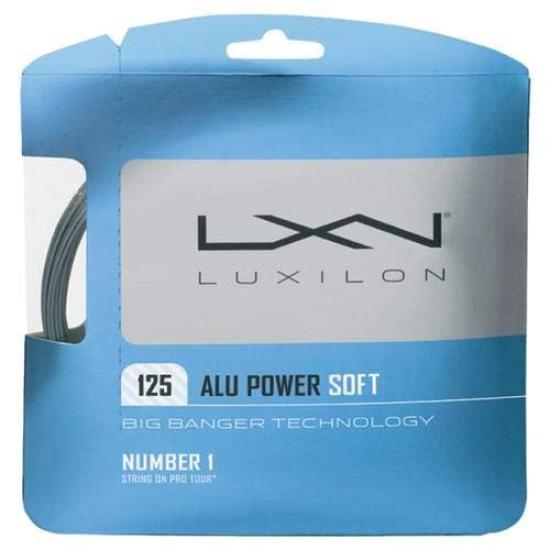 LUXILON Теннисная струна Gut ALU POWER 125 Power Soft Одинарная струна Серебристый WRZ990101 (Аль 125)