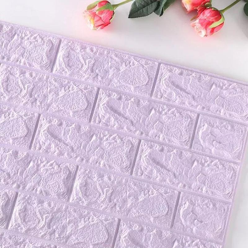 10 шт. 70x77 см 3D водостойкая плитка кирпичная стена наклейка самоклеящаяся пена домашняя кухня фон Декор обои детская комната обои