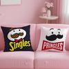 Классический бренд снеков Pringles Наволочка Мягкая и Легко стирающаяся – Универсальная для Дивана, Кровати, Путешествий и Офиса