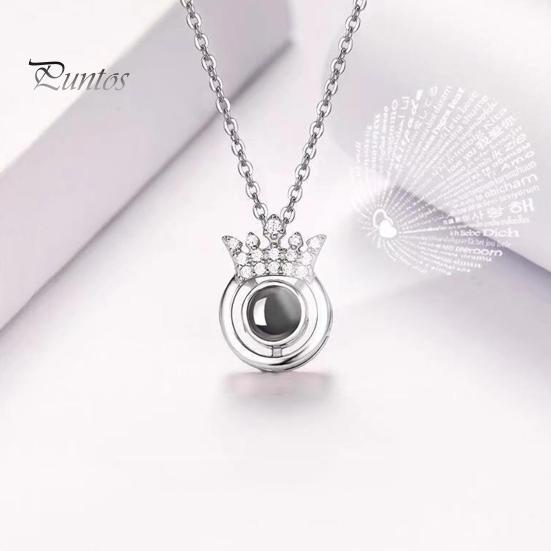 Ожерелье с изображением, персонализированное ожерелье с проекцией фотографий, памятные подарки на День святого Валентина, день рождения для жены или девушки