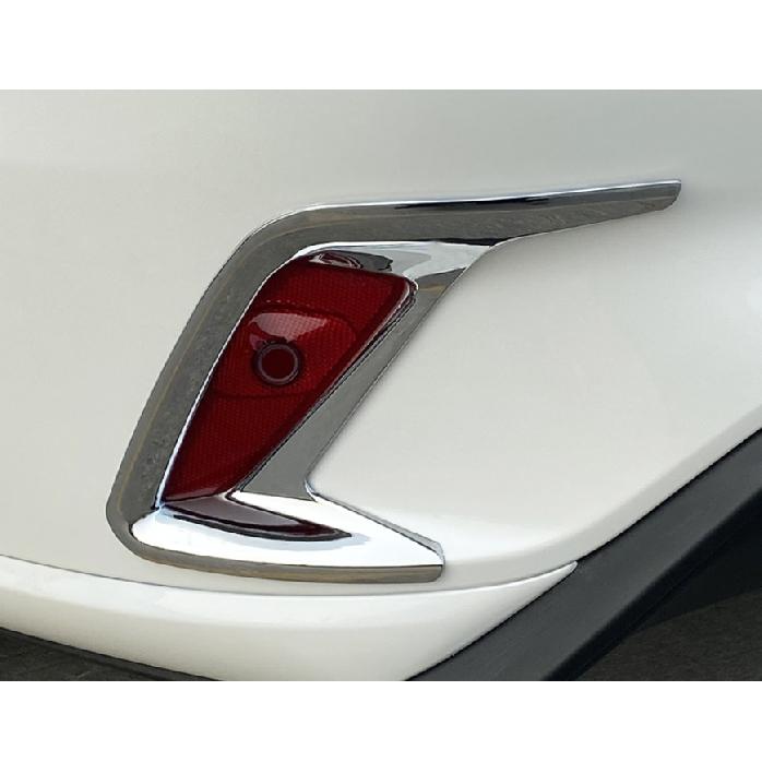 ABS Chrome Rear Fog Lamp Light Frame Decorative Frame For Ford Focus MK4 Hatchback/Sedan -2022 Car Exterior