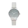 Authorized Dealer Olivia Burton Watch Under the Sea Wishing Wave Ombre Glitter Dial White Shimmer Silver Women's &