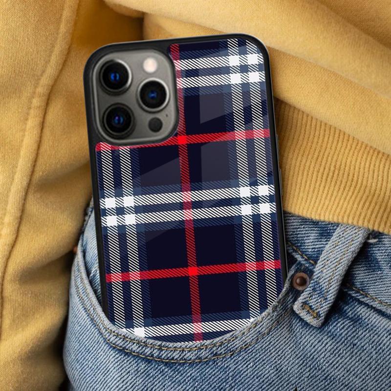 Мягкий чехол для телефона Clan Stewart Dress Tartan Plaid для iPhone 17 Air 16e Pro max 15 Pro 13 14 Plus 11 12 MagSafe Магнитный Coque