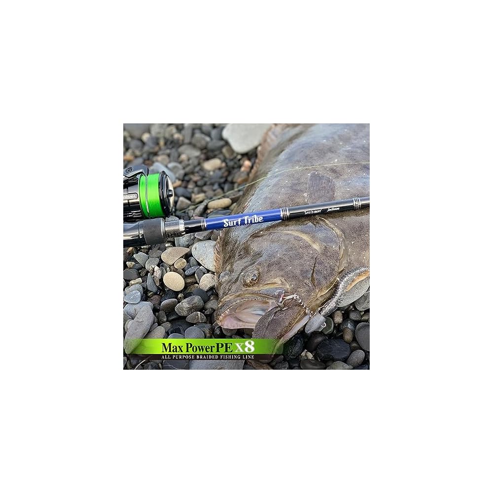 Varivas Max Power PE X8 Lime Green Fishing Line 200m 0.8mm