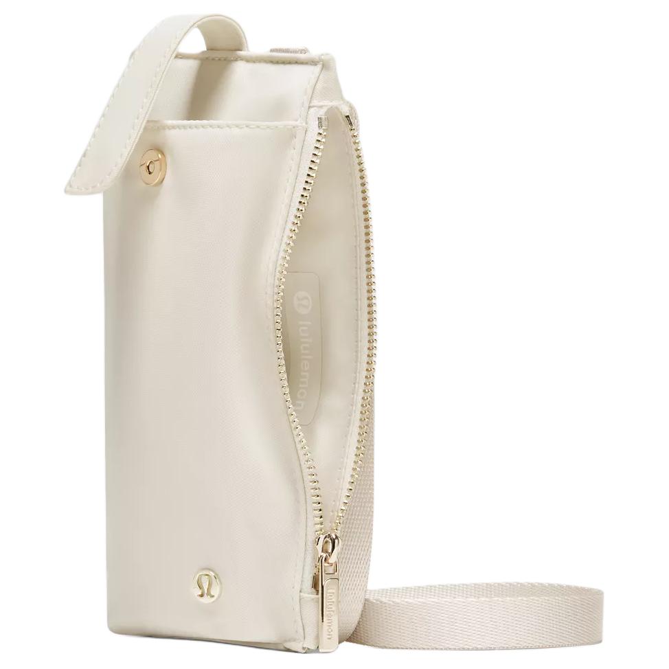 Lululemon Adjustable Shoulder Strap Crossbody Phone Bag Unisex Shoulder Bag Light-Ivory LU9CWTS-033454