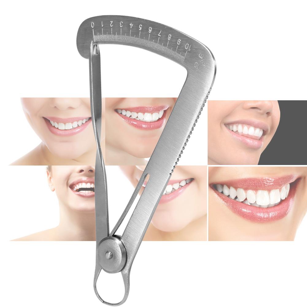 Stainless Steel Dental Crown Gauge Caliper Surgical Instruments Measuring Tool For Metal/Wax