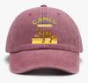 Popular Camel Trophy Vintage Washed Cap Old Daddy Printed Cap Cowboy Driver Hat