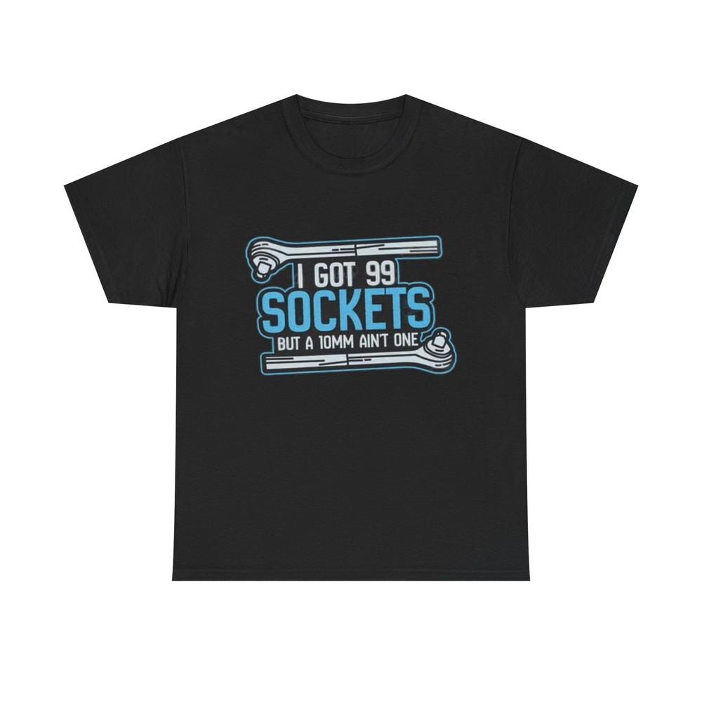 99 Problems T Shirt Funny Mechanic Automotive Graphic Unisex Heavy Cotton Tee Unisex T-Shirt