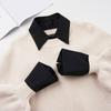 Sleeve Wrist Cuffs Polyester Detachable Striped/Solid Color Shirt Accessory for for Hoodie Sweater Dress Shirt Ornament