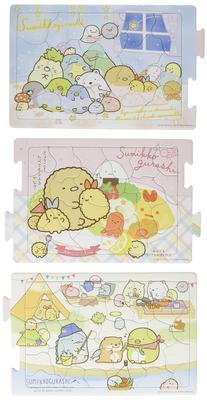 Панорамный пазл «Шаг Аполлона»: Sumikkogurashi Всеобщие Друзья, 182432 Детали, Детский Пазл