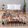 Jj Outer Banks Collage Blanket Flannel Print Fluffy Throw Thick blankets for Bed Home Cou