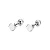 Polygon Screw Earrings Ear Bone Nails Men and Women Mini Earrings Niche Simple Ear Holes