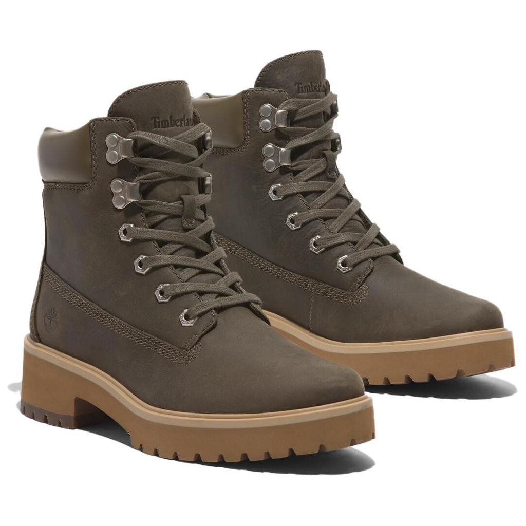 Timberland Carnaby Cool Comfortable Short Martin Boots Women Boots Olive A2CT5ET4