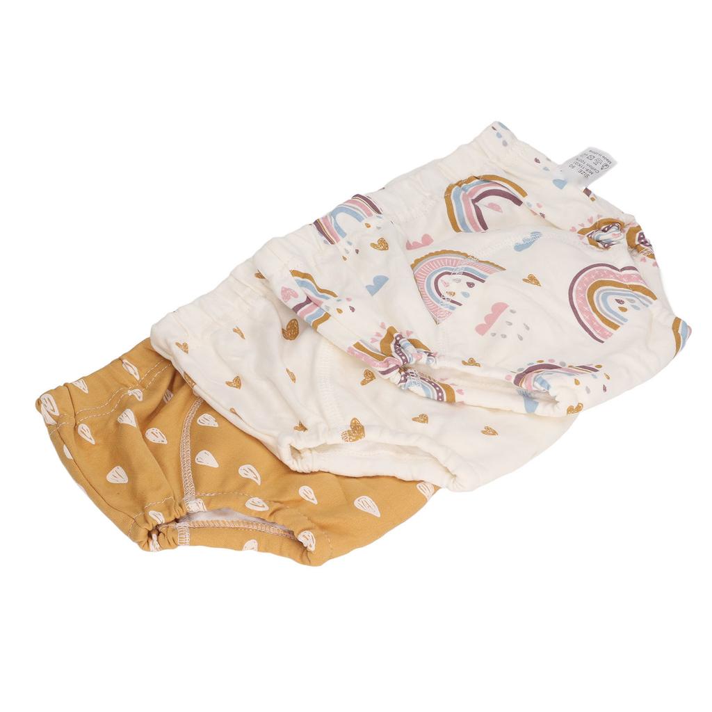 3pcs Baby Absorbent Training Pants Reusable Washable 6 Layers Gauze Breathable Urinary Isolation