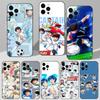 Чехол для телефона Аниме C-Captain Tsubasa для iPhone 16,15,14,13,12,11 Plus,Pro Max,XS,X,XR,SE,Mini,8,7 Мягкий силиконовый Черный чехол