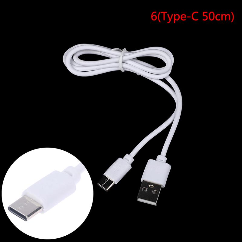 1Pc Android/Type-C Fast Charge Micro Usb Data Sync Charger Cable Micro Usb Port