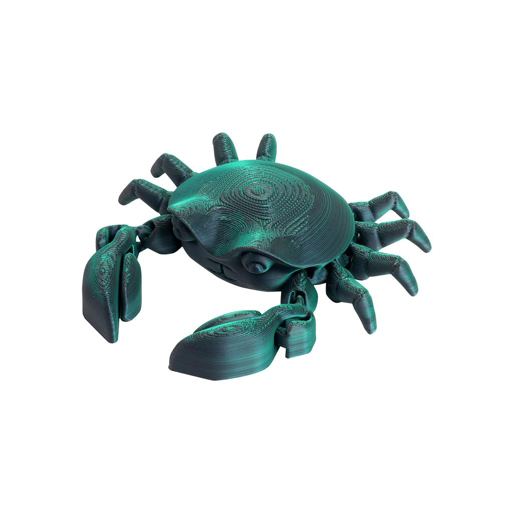 3D-печатный краб, модель сустава, гибкое суставное животное, статуэтка животного из морепродуктов, недорогие 3D-печатные изделия, снятие стресса, снятие раздражительности, игрушки для людей с СДВГ