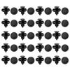 SHANGHh 100pcs 8mm Fit Nissan Hole Rivet Fastener Mud Flap Bumper Fender Clip