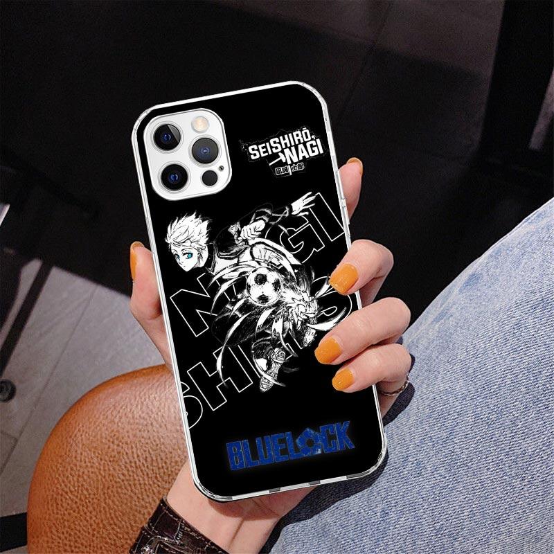 Чехол для телефона Blue Lock Наги Сэйсиро Для iPhone 17 Air 16 Pro Max 16E 15 + 14 Plus 11 12 13 Mini 7 8 SE Подарок Печатная Крышка Fundas