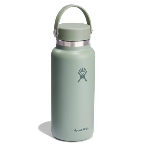 Wide Mouth 32oz (946ml) Agave Stainless Steel Water Bottle (Official Japanese Product)