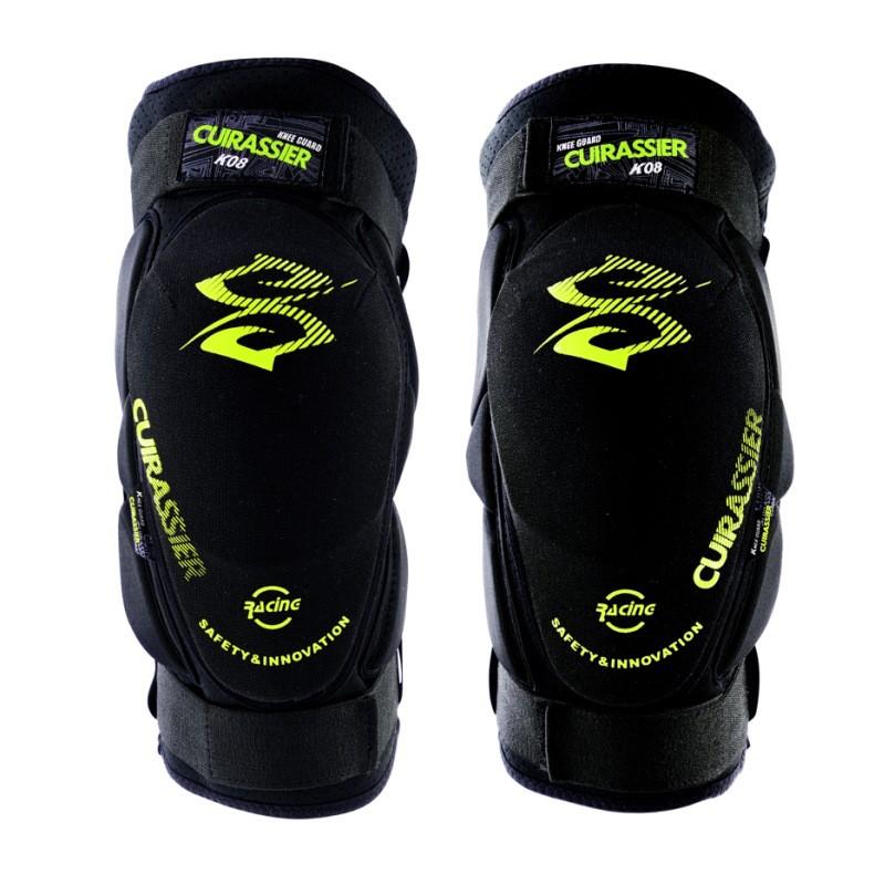 Motorcycle Knee Guards Off-Road ATV Dirt Bike Riding Protective Gear With Anti-Slip Silicone Strips