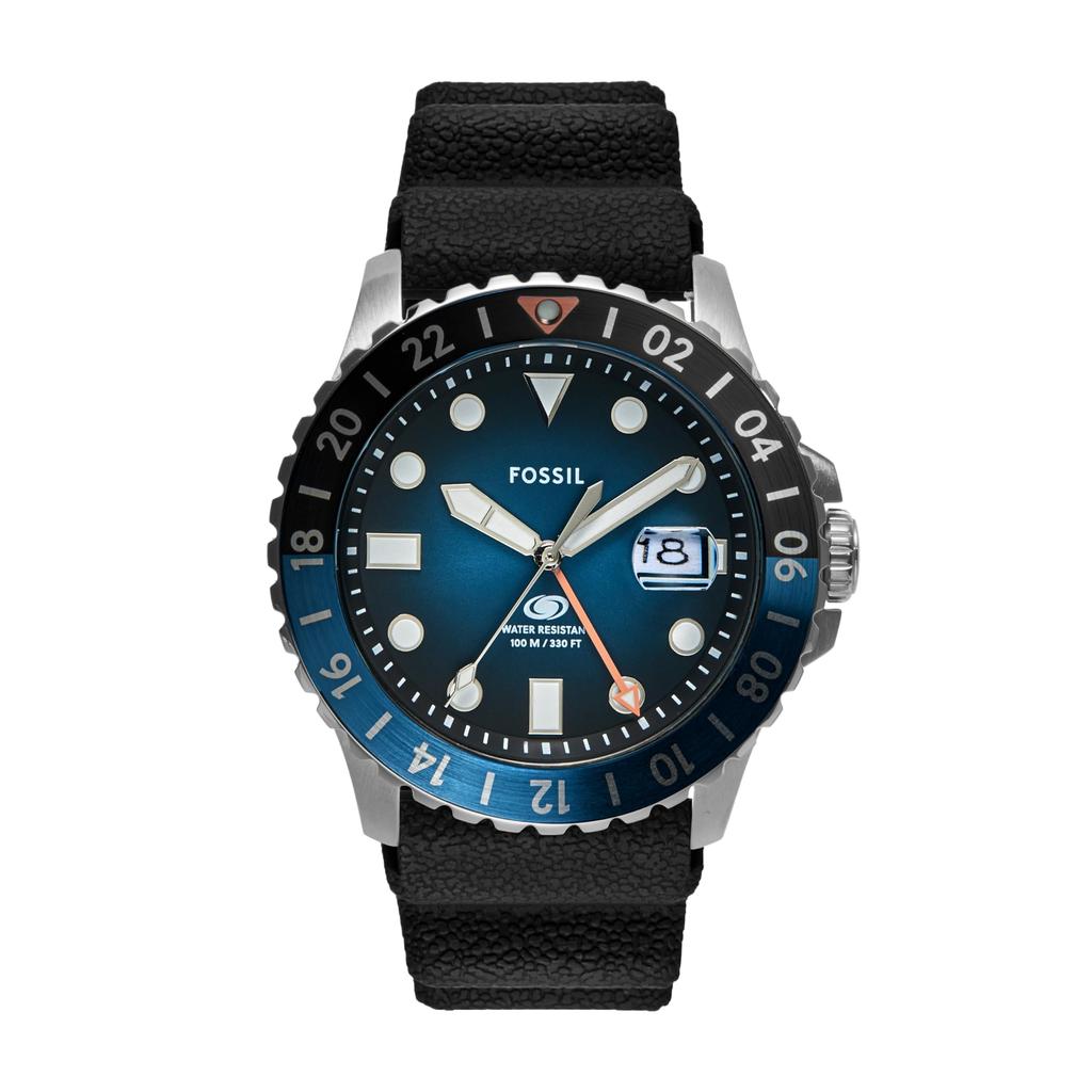 Fossil Watch FOSSIL BLUE GMT FS6049 Men's Black
