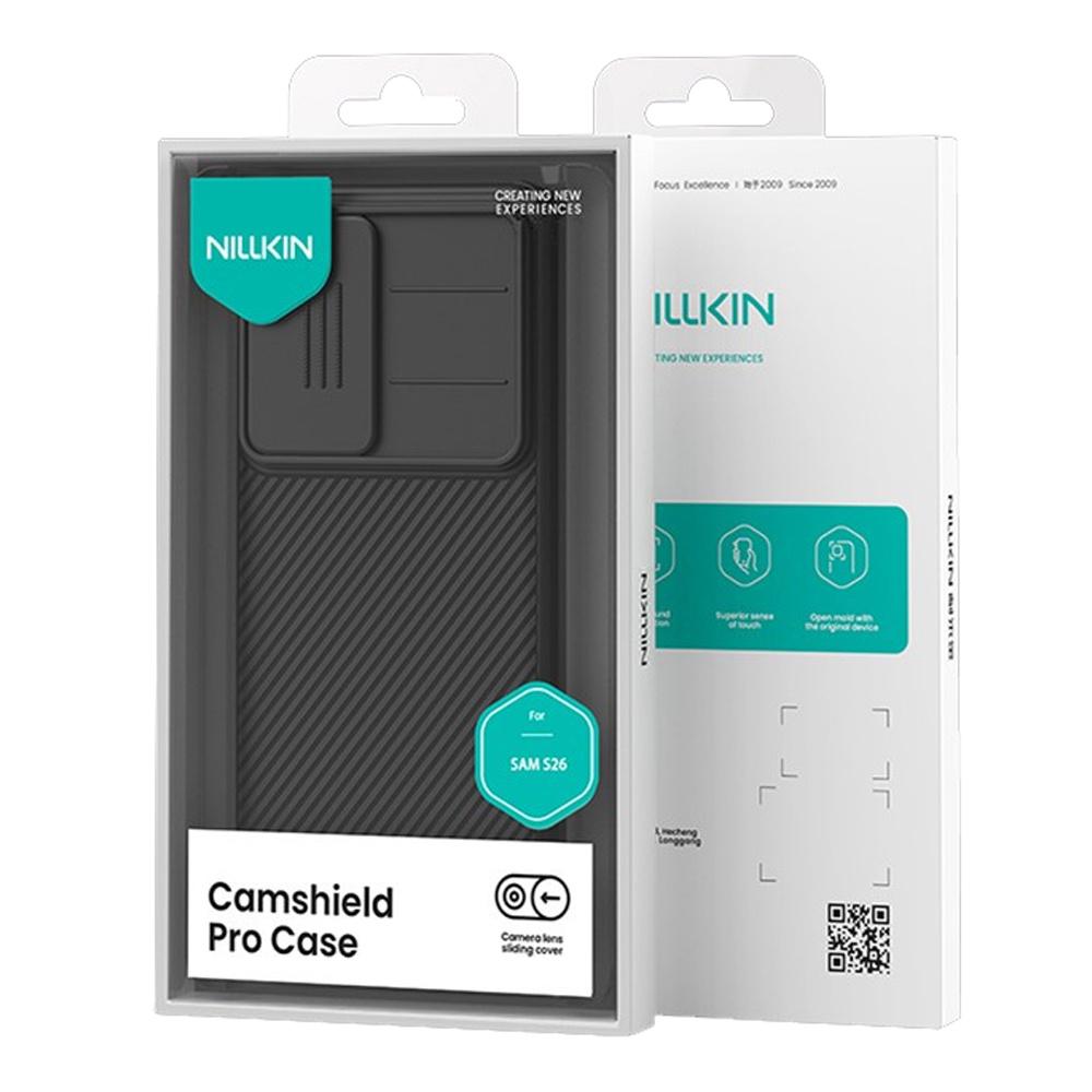 Case for Samsung Galaxy S26, Nillkin armor, CamShield Pro, black