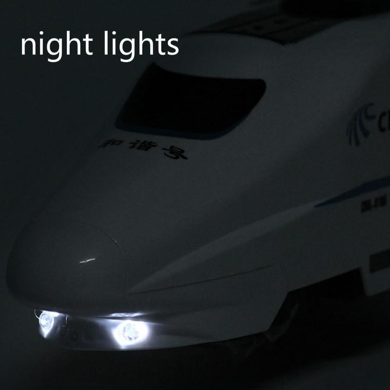 Simulation of High-speed Rail Train Electric Sound Light Small Train Model Boys and Girls Children's Toys