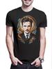 369 Nikola Herren T-Shirt Electricity Tesla Alternating Coil Current Wireless