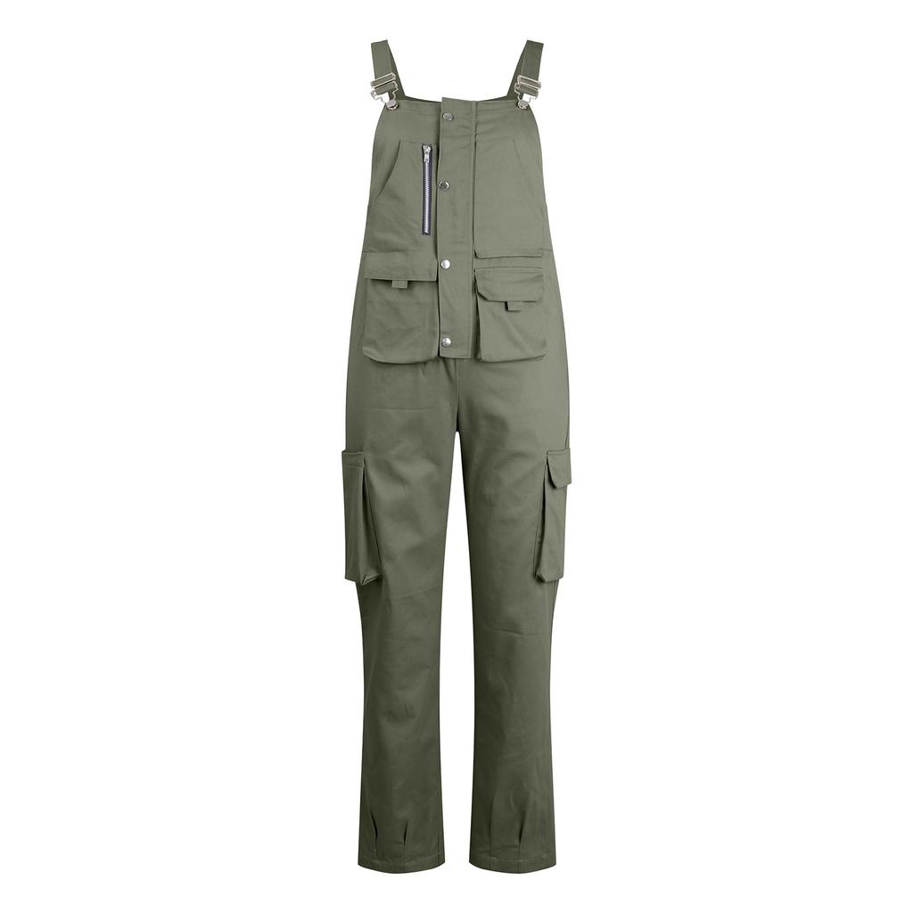 Men Overalls Bib Overall For Mens Work Dungarees Unisex Workwear Romper Oversized Jumpsuit