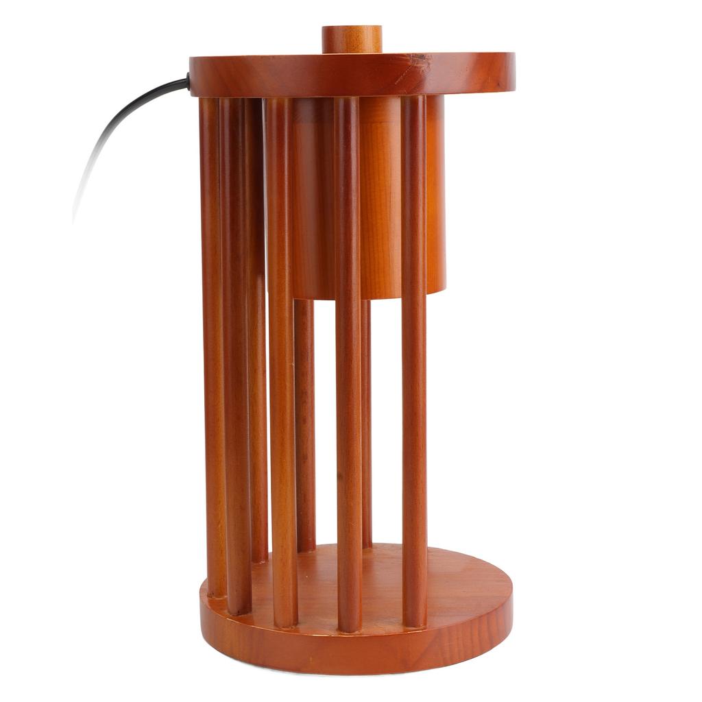 Подогреватель свечей, деревянный, с 2 лампочками, бездымный, регулируемый, ночник для домашнего декора