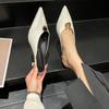Женские тапочки и женские сандалии Обувь с острым носком Уличные шлепанцы Элегантные Модные Оптом Повседневные Новая коллекция Мода