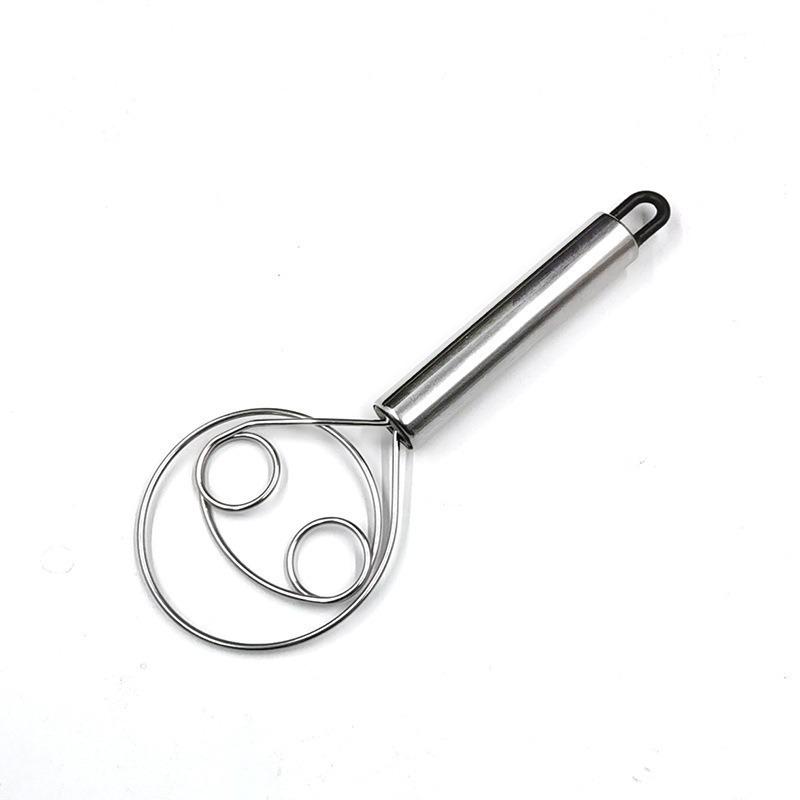 Stainless Steel Manual Dough and Egg Beater: Non-stick Mixing and Kneading Tool