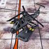 3D Металлический Пазл Comanche RAH-66 Боевой вертолет Сделай Сам Ручная Сборка Модель Пазлы Строительные Блоки Игрушки Для Детей