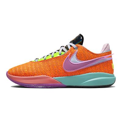 Мужские кроссовки LeBron 20 EP Chosen 1 Orange Total-Orange Vivid-Purple DJ5422-800