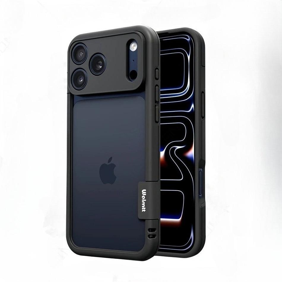 Модныйсиликоновый чехол-рамка с теплоотводом для iPhone 17 Pro Max Air 16 Pro 15 14, противоударный защитный чехол для камеры, эффект голого металла