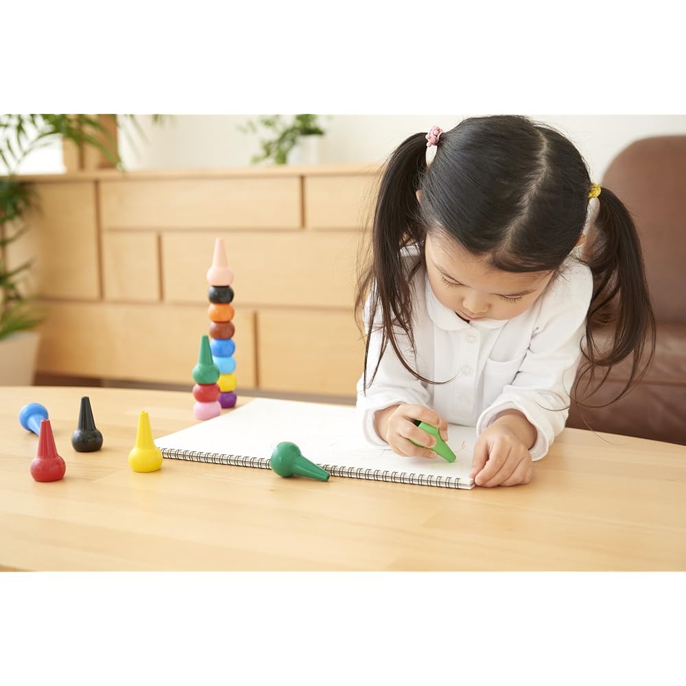Aozora Baby Color Базовый ассортимент 12 цветов Детские художественные принадлежности
