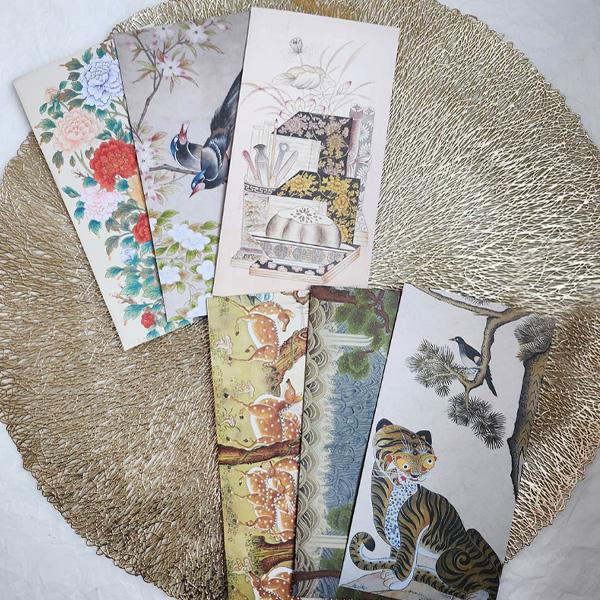 Набор конвертов Minhwa "Пять благословений" – 2024 MU:Премия DS: Эксклюзив Национального музея Кореи