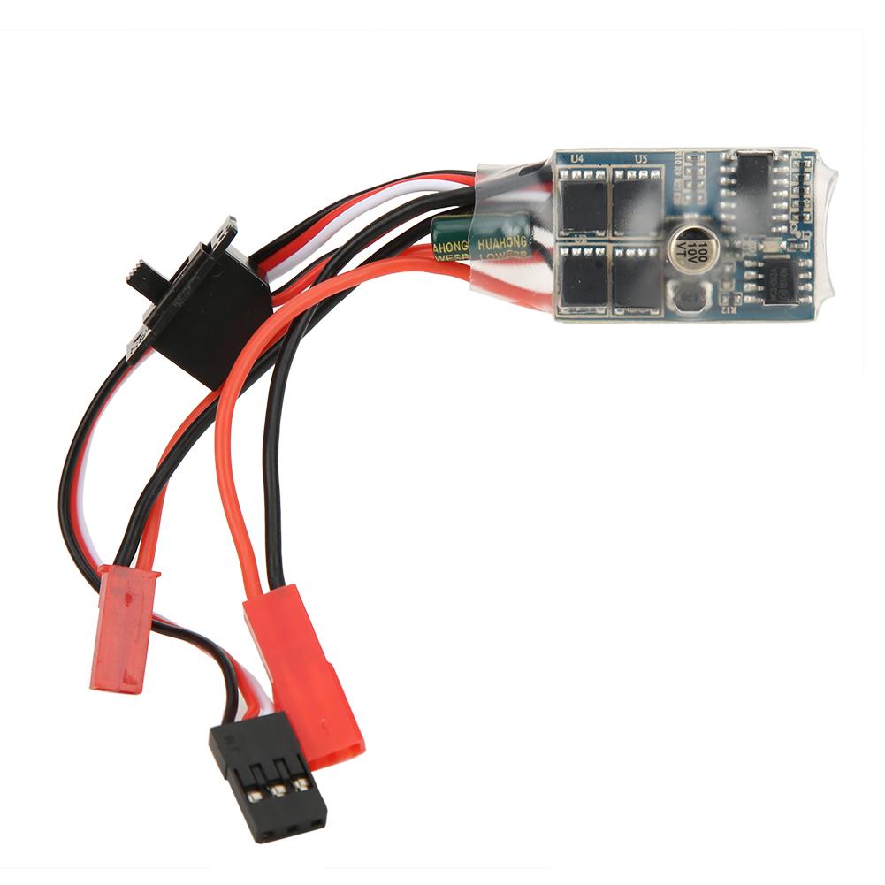 30A 4 8V ESC Two Way RC Motor Speed Controller for 1 16 1 18 1 24 Car BoatWIth Brake